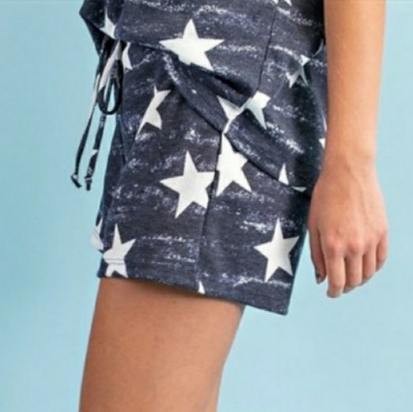 Star Print Short Set - Picture 9 of 11